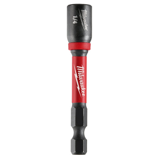 Milwaukee, 49-66-4532 SHOCKWAVE Impact Duty 1/4" x 2-9/16" Magnetic Nut Driver