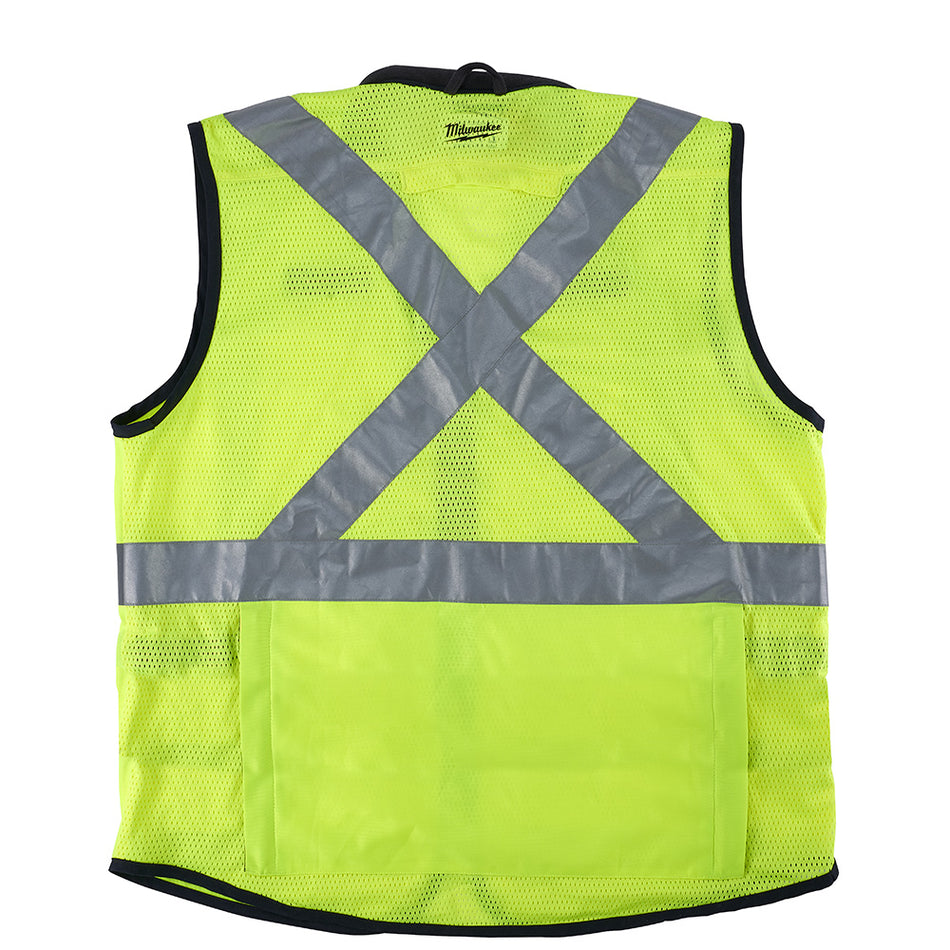 Milwaukee, 48-73-5081 Gilet de sécurité performant jaune haute visibilité - S/M (CSA)