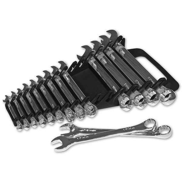 Ernst, 5089 15 Tool GRIPPER Wrench Organizer - Black