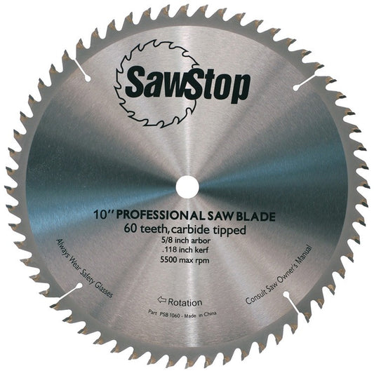 SawStop, CB104 184 60-Tooth Combination Table Saw Blade