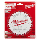 Milwaukee 48-40-0522 5-3/8'' 16T Framing Circular Saw Blade