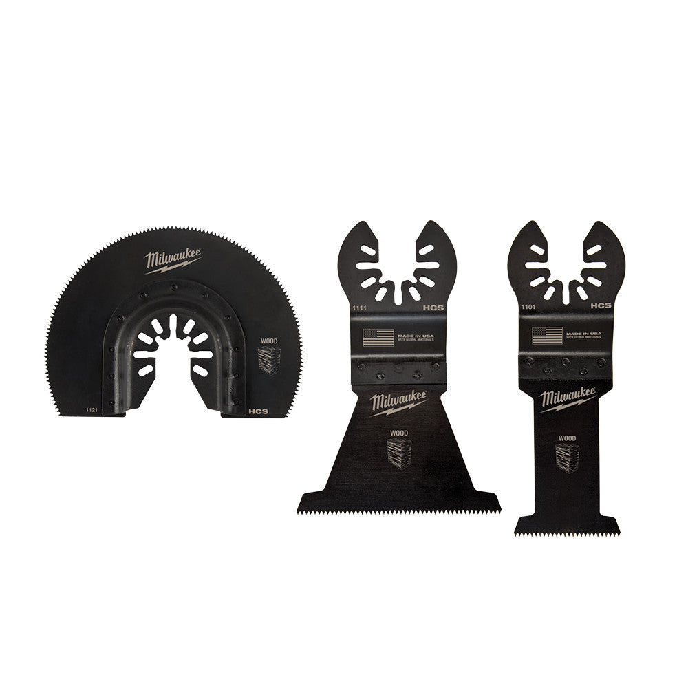 Milwaukee multi tool metal cutting deals blades