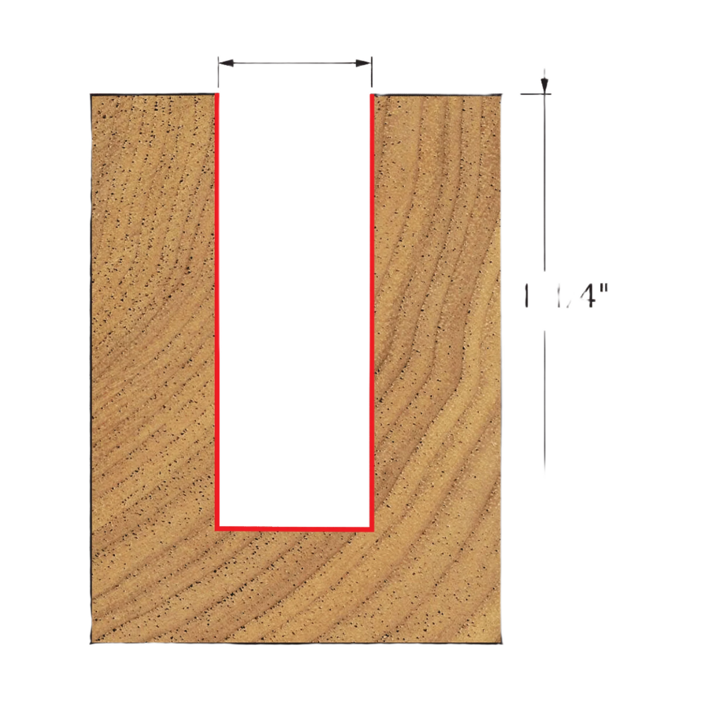 Freud, 12-113 7/16'' Double Flute Straight Router Bit 1/2'' Shank