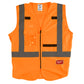Milwaukee, 48-73-5071 High Visibility Orange Safety Vest - S/M (CSA)