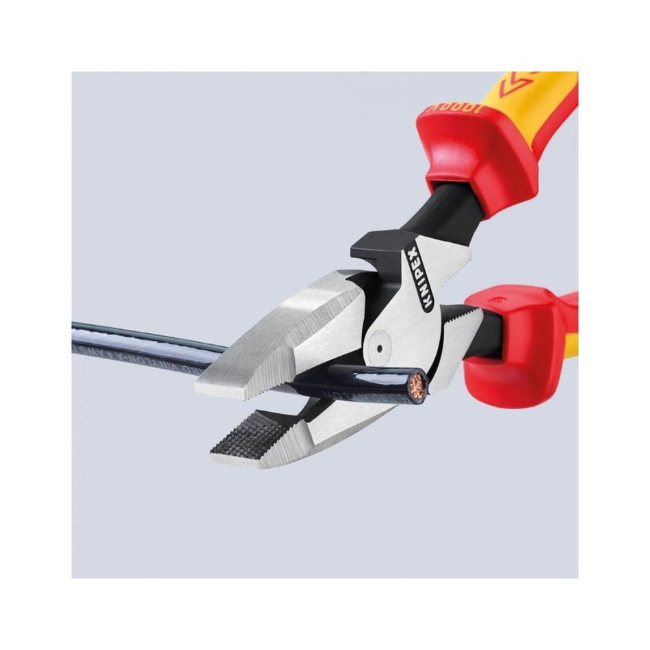 Knipex 09 08 240 SBA Tête de monteur de lignes isolée à fort effet de levier, 1 000 V, Nouvelle-Angleterre