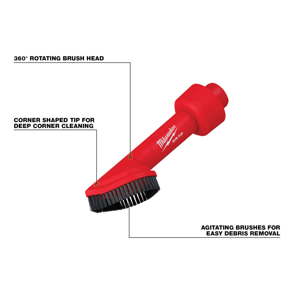 Milwaukee, 49-90-2021 AIR-TIP Rotating Corner Brush Tool