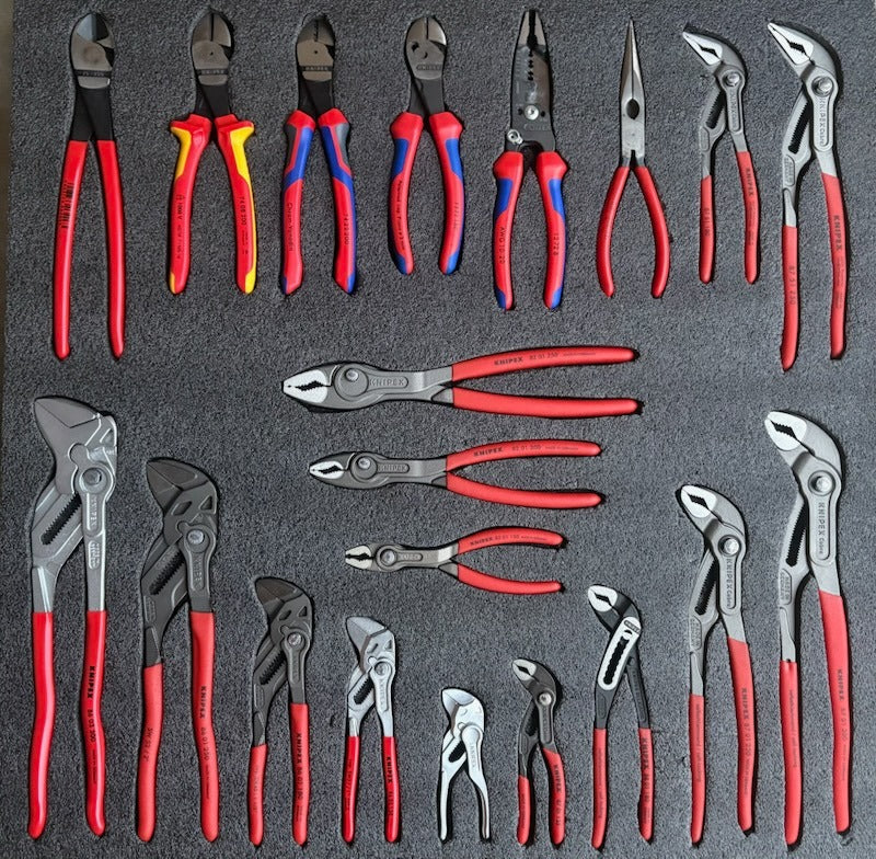 Kaizen Foam Sheet 24"x48" 30mm Red/Black