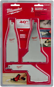 Milwaukee SAWZALL Reciprocating Material Removal Blade Set (3-Piece)