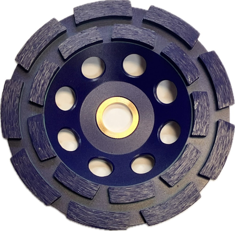 ROK 26456 4-1/2″ Double Row Segmented Diamond Cup Wheel