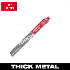 Milwaukee 48-00-5262 9" 7TPI The TORCH FOR CAST IRON with NITRUS CARBIDE 1PK