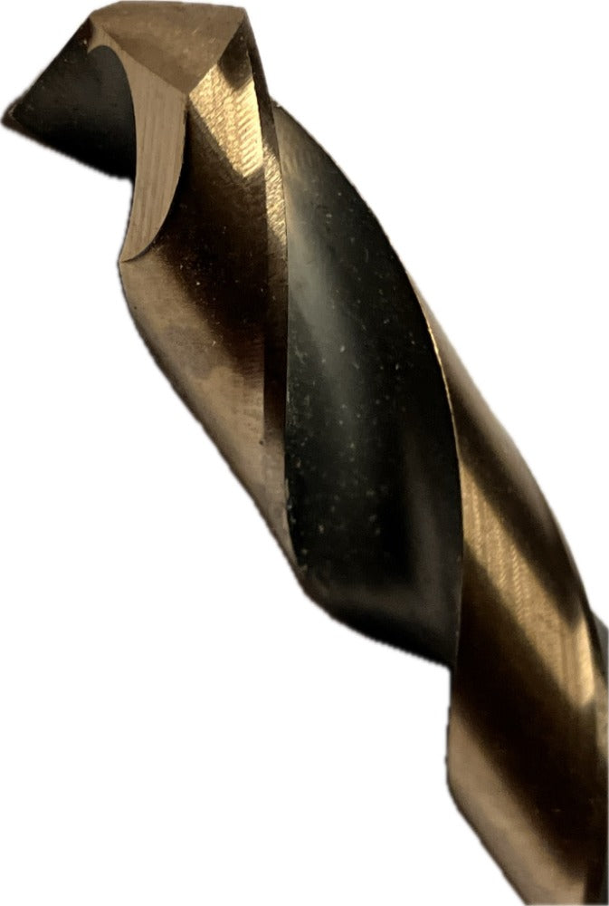 Norseman Type QR AG Hex Shank - 1/4" Quick Release  Magnum Super Premium HSS Black/Gold Drill Bit