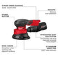 Milwaukee, 2837-20 M18­ FUEL™ 5" Random Orbital Sander