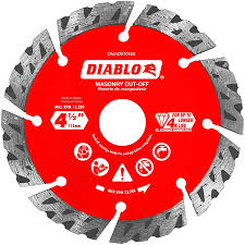 Diablo, Diamond Segmented Turbo Cut-Off Discs for Masonry