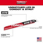 Milwaukee 48-00-6252 9" 10TPI The TORCH™ with NITRUS CARBIDE™ Teeth for Medium Metal 1PK