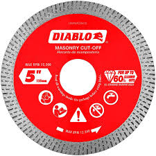 Diablo Diamond Continuous Rim Cut-Off Discs for Masonry