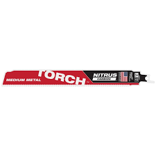 Milwaukee 48-00-6252 9" 10TPI The TORCH™ with NITRUS CARBIDE™ Teeth for Medium Metal 1PK