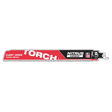 Milwaukee 48-00-5562 9″ 7TPI TORCH™ SAWZALL® Blades with NITRUS CARBIDE™ 5-Pack