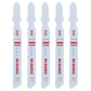 Milwaukee, 48-42-5121 3" 18 Tooth T-Shank Jigsaw Blades for Metal Cutting - 5 Pack
