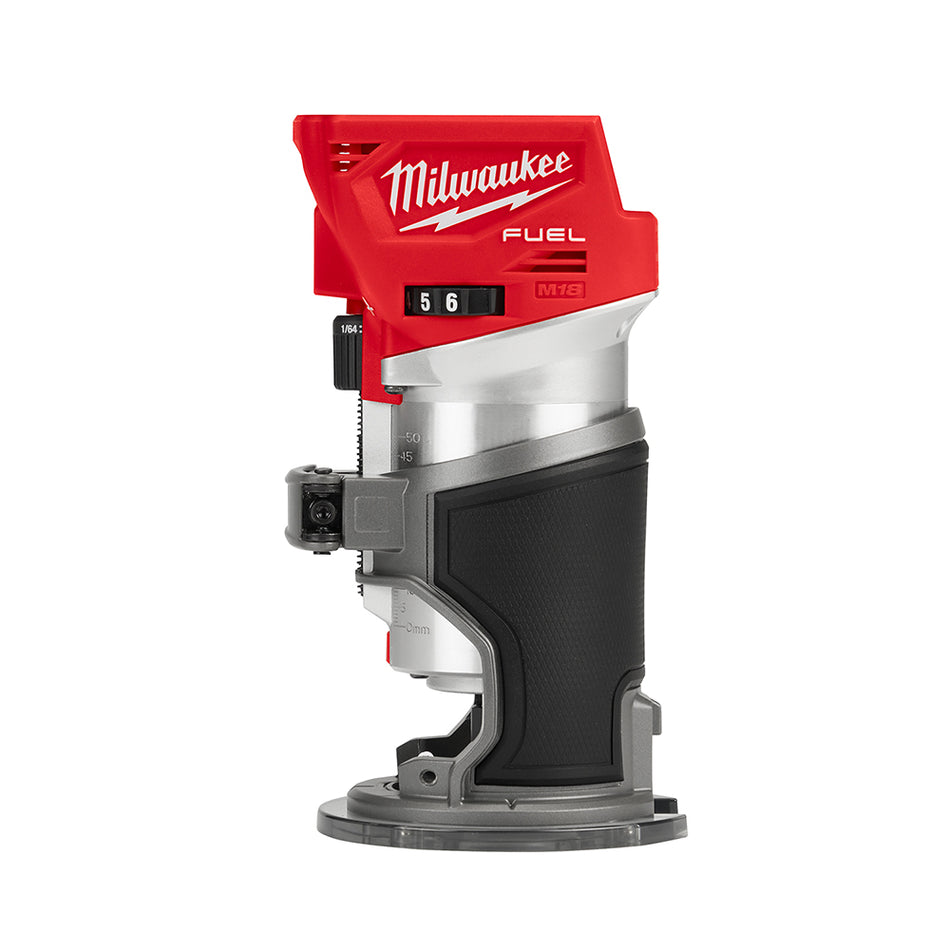 Milwaukee, 2723-20 M18 FUEL Compact 1/4" Router  - Tool Only