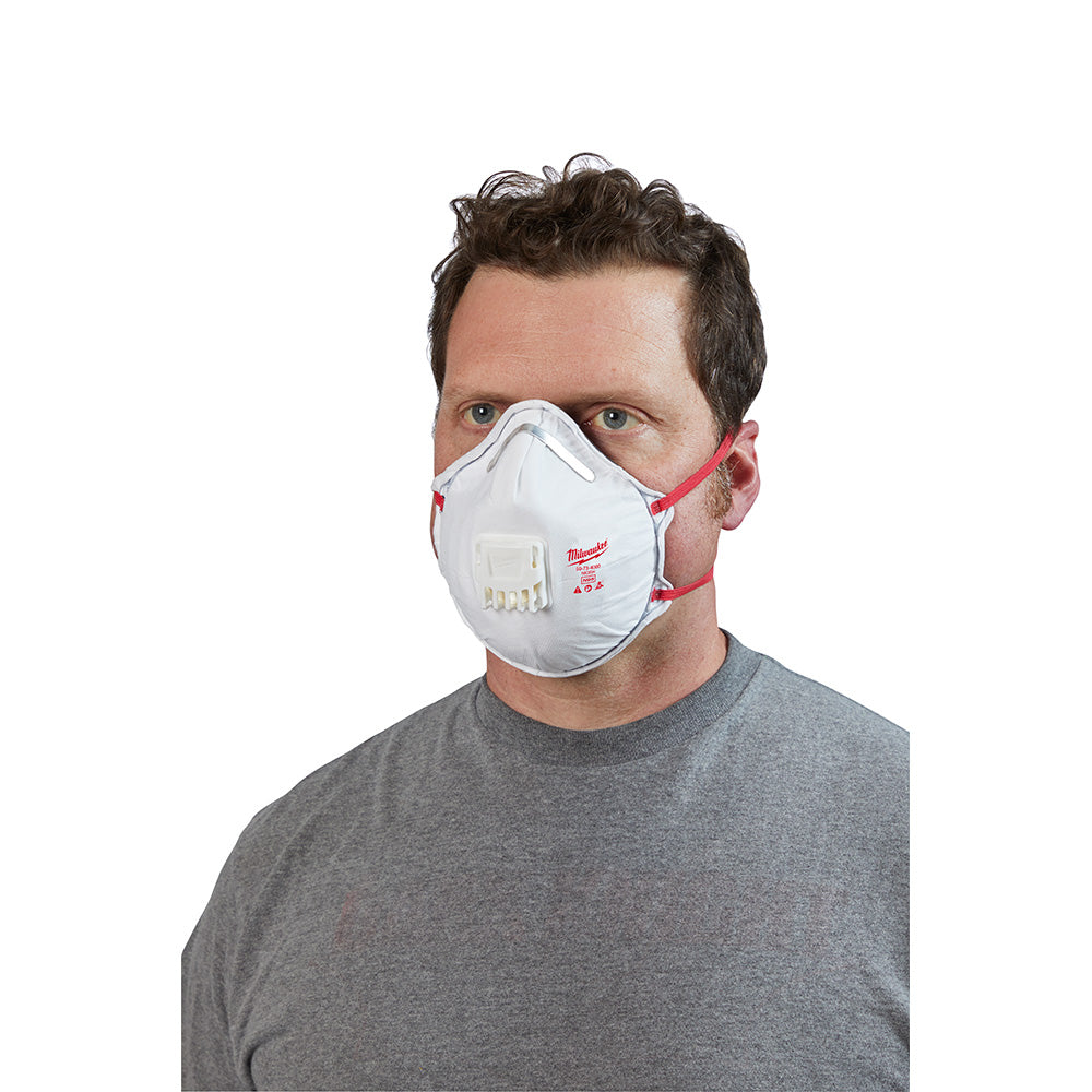 Milwaukee, 48-73-4004 Disp N95 Respirator W/Gskt (10Pk)