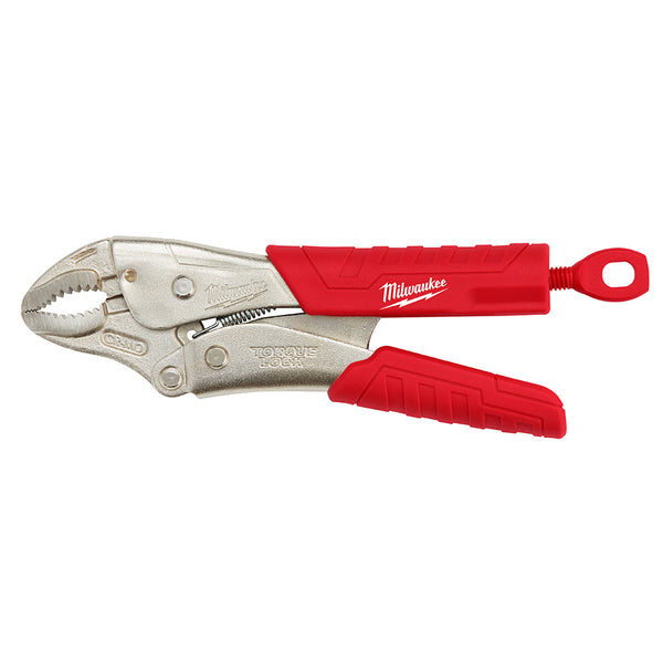 Milwaukee, 48-22-3407 7 in. TORQUE LOCK Curved Jaw Locking Pliers With Grip