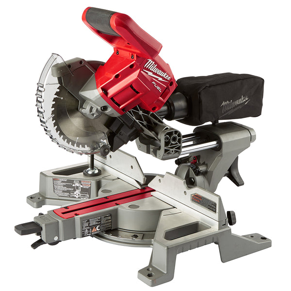 Milwaukee, 2733-20 M18 FUEL 18 Volt Lithium-Ion Brushless Cordless 7-1/4 in. Dual Bevel Sliding Compound Miter Saw