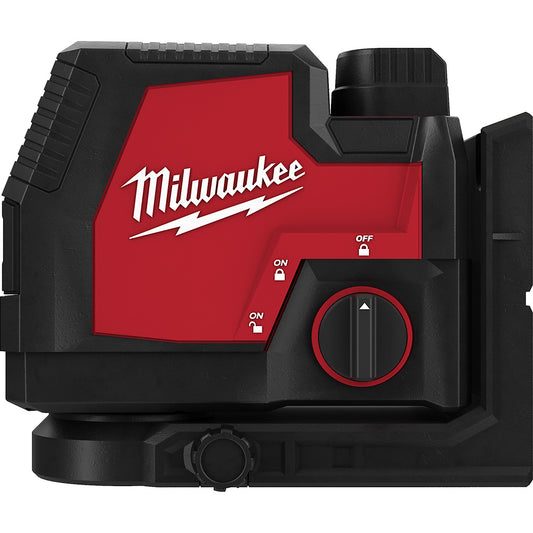 Milwaukee, 3521-21 USB Rechargeable Green Cross Line Laser