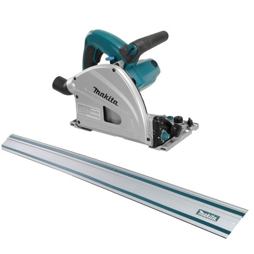 Makita, SP6000x1 Scie circulaire plongeante 6-1/2'' et rail 55''