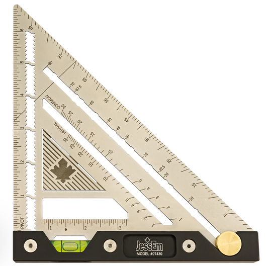 Jessem 07430 Stainless Steel Quick Angle Square