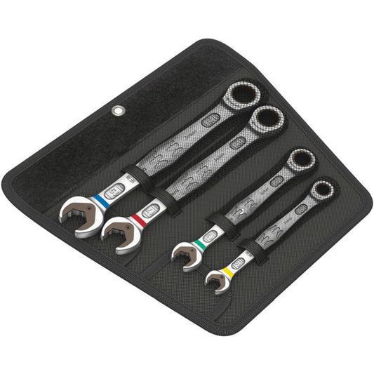 Wera Tools Joker Metric Combination Wrench Set with Case - 4 Piece