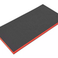 Kaizen Foam Sheet 24"x48" 30mm Red/Black