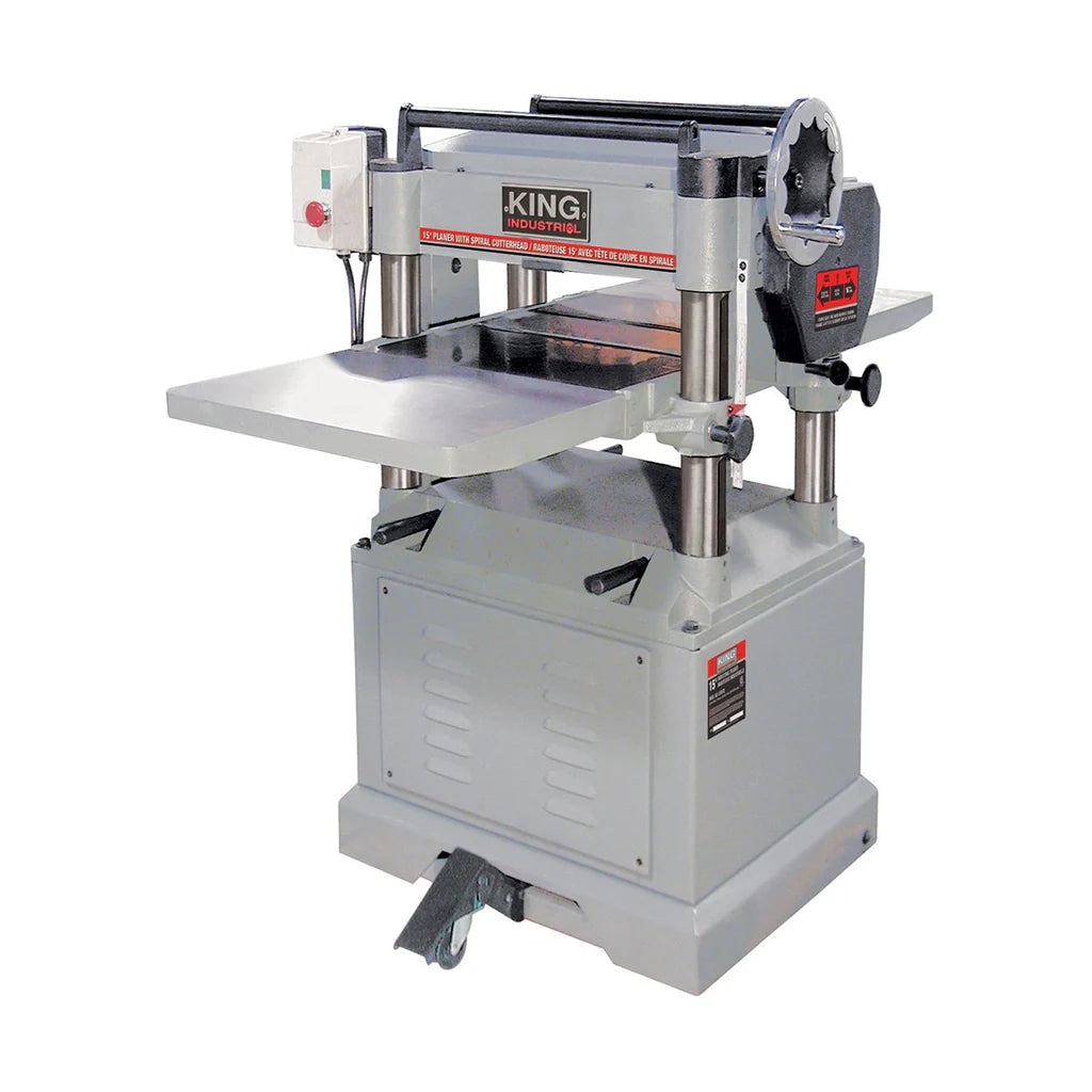 King, KC-390FX 15'' Planer