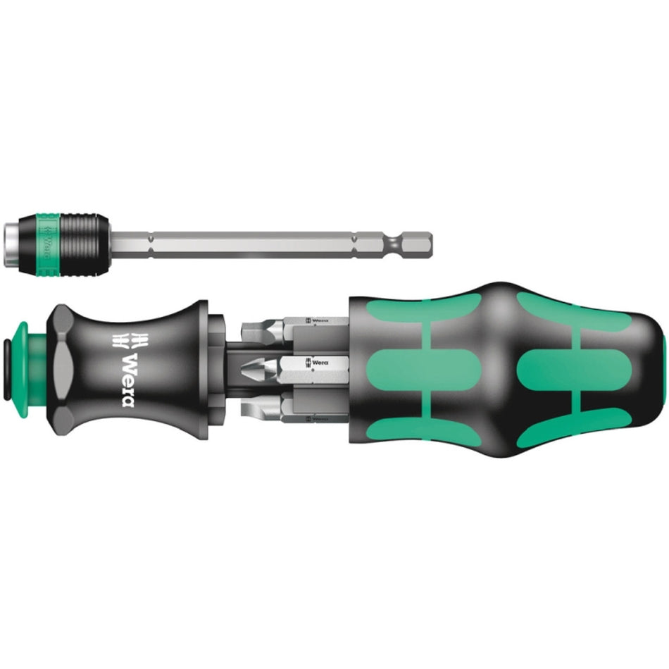 Wera Tools 4 Bit Multi-Driver Set with Pouch - 7 Piece