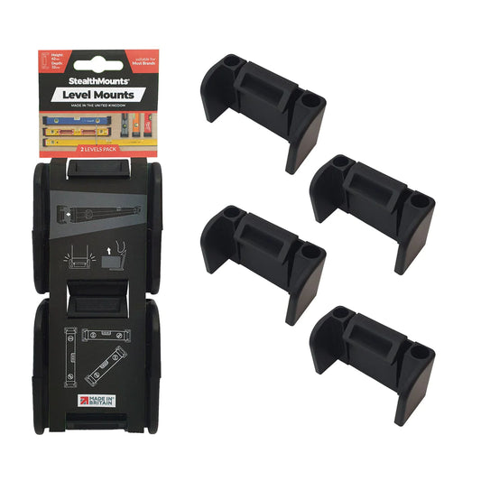 StealthMounts, OM-LM-BLK-2 Universal Level Holders