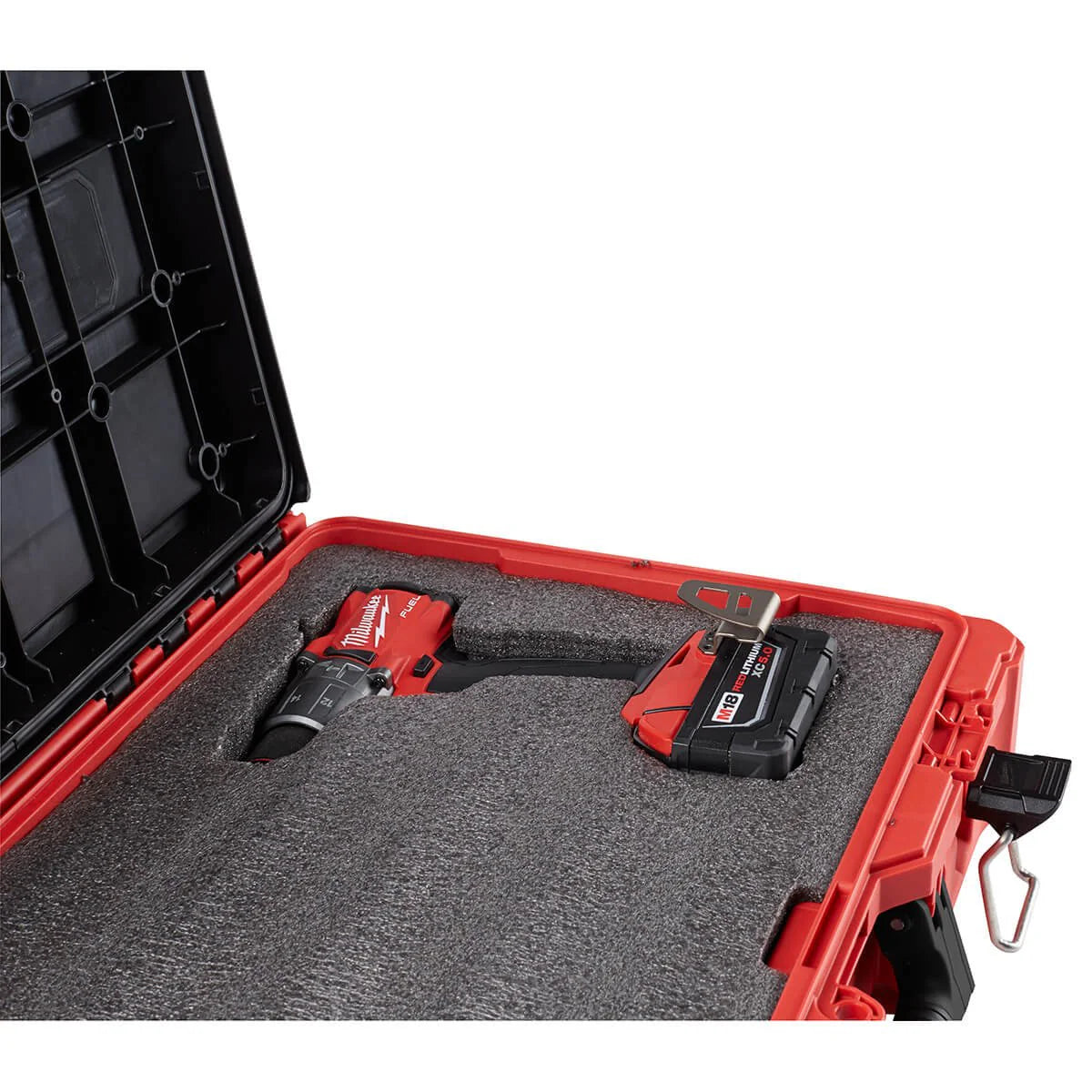 Milwaukee 42-22-8450 PACKOUT Tool Case with Foam Customizable Insert