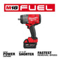 Milwaukee, 2967-22GG M18 FUEL 1/2in HTIW with Friction Ring and Grease Gun Combo Kit