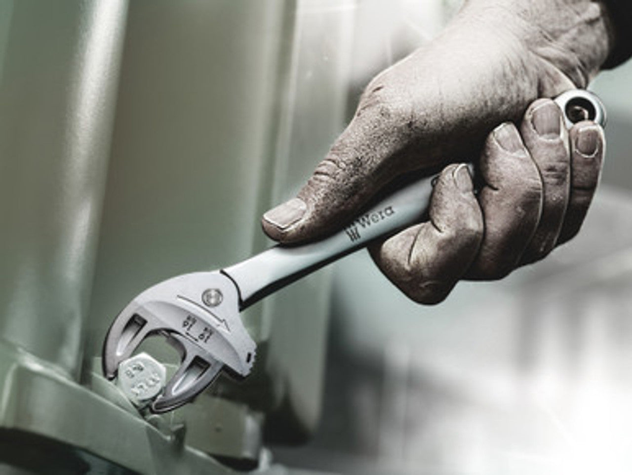 Wera Tools Joker 6004 16" Steel Adjustable Wrench