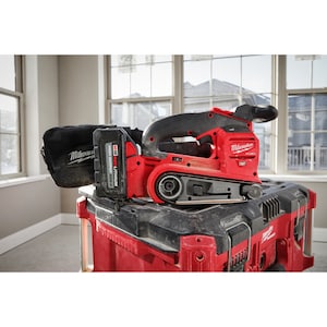 Milwaukee, 2832-20 Tool M18 FUEL 18-Volt Lithium-Ion Cordless 3 x 18-in. Belt Sander (Tool-Only)