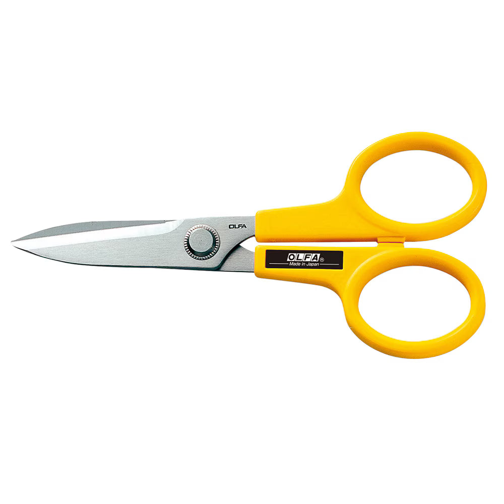 OLFA SCS-2 7" Serrated-Edge Stainless Steel Scissors