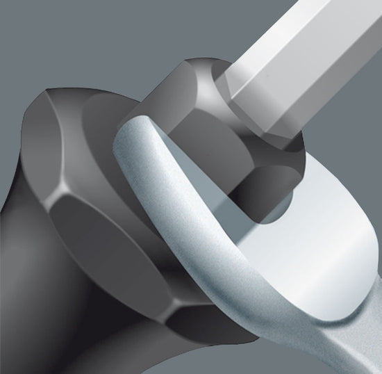 Wera Tools Screwdriver Set with Rack - Yellow, 6 Piece