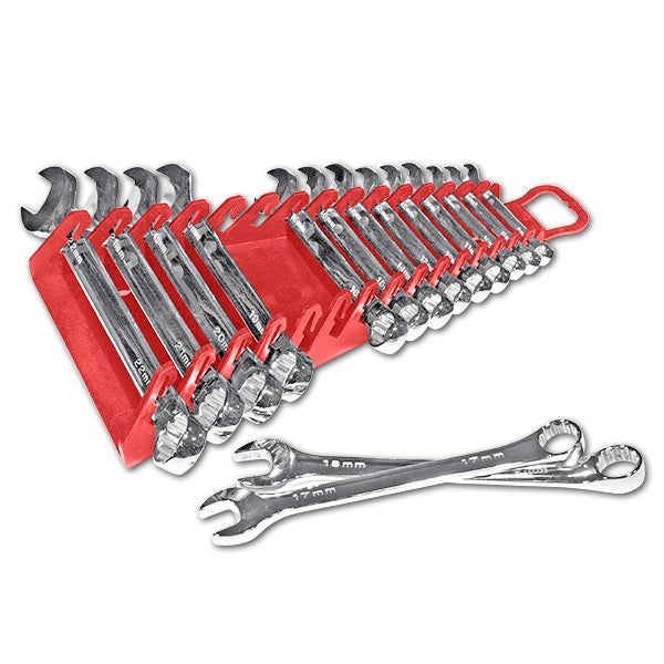 Ernst, 5188 15 Tool GRIPPER Reverse Wrench Organizer - Red