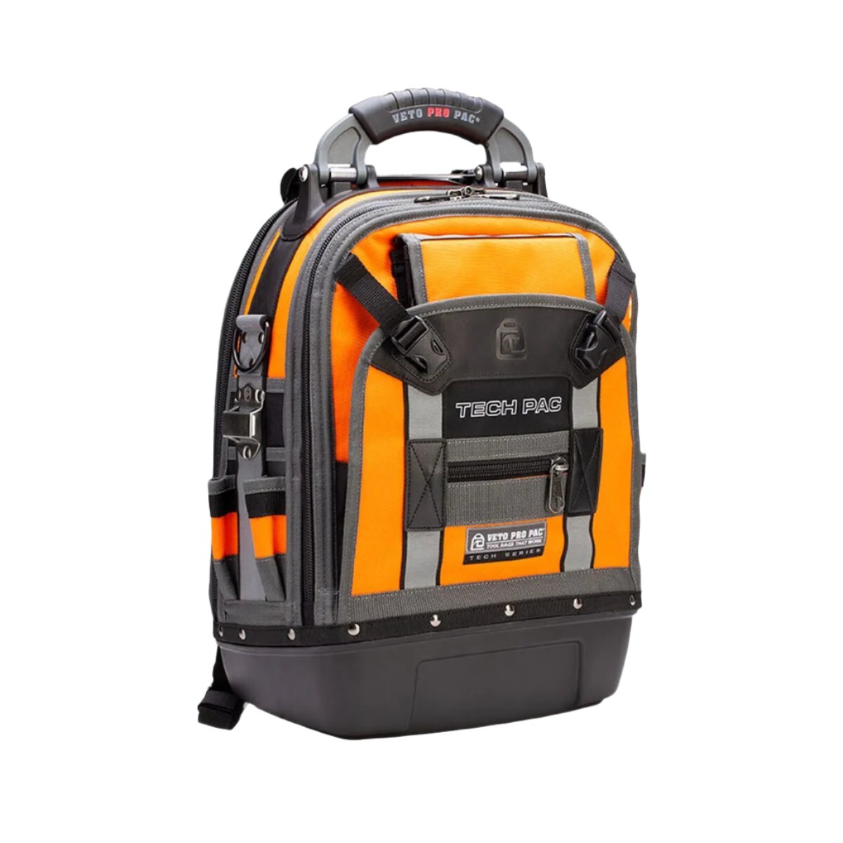 Veto Pro, TECH-PAC Orange Hi-VIZ, Sac à dos Tech Pac Tool Bag 10258