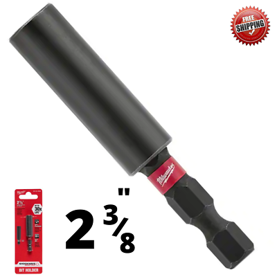 MIlwaukee, 48-32-4504 2.36 in. SHOCKWAVE Magnetic Bit Tip Holder