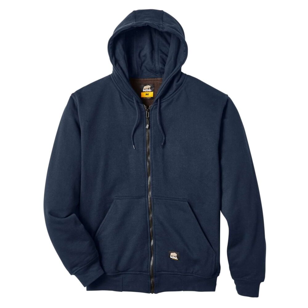 Berne Heritage Thermal Lined Full Zip Hooded Sweatshirt