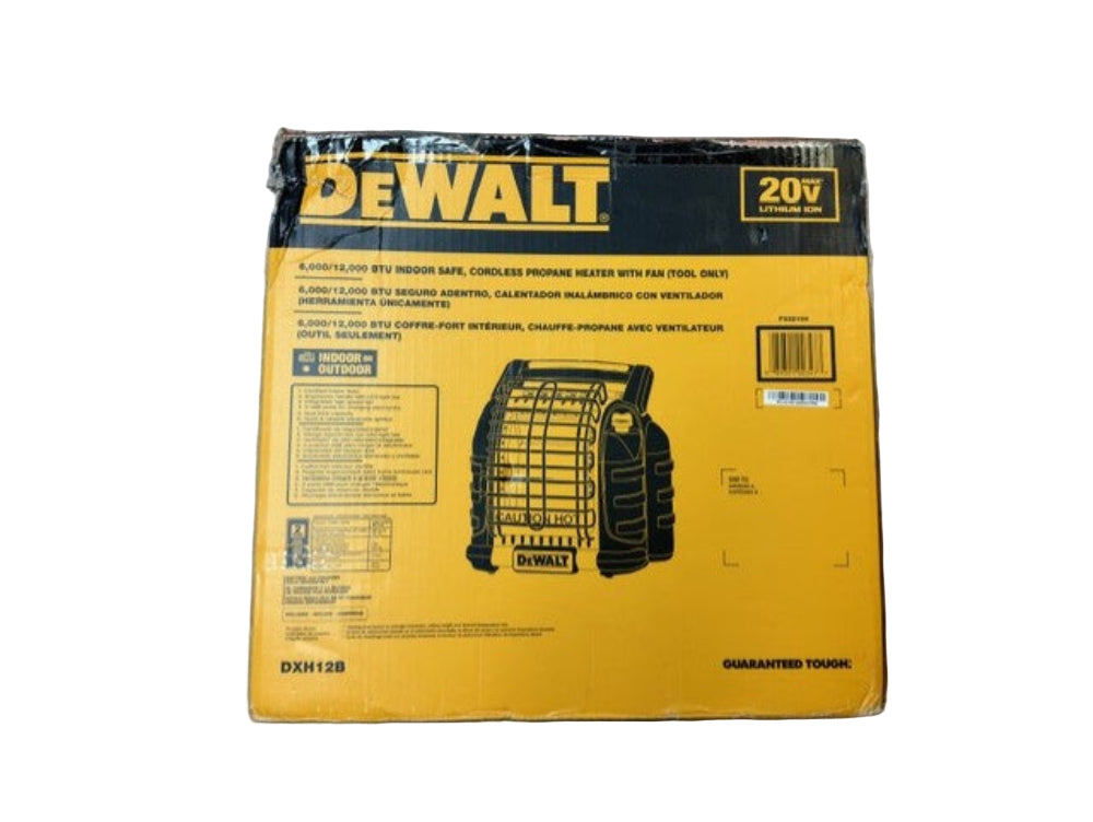 DeWalt DXH12B 12,000 BTU Propane Buddy Radiant Heater *OPEN BOX*