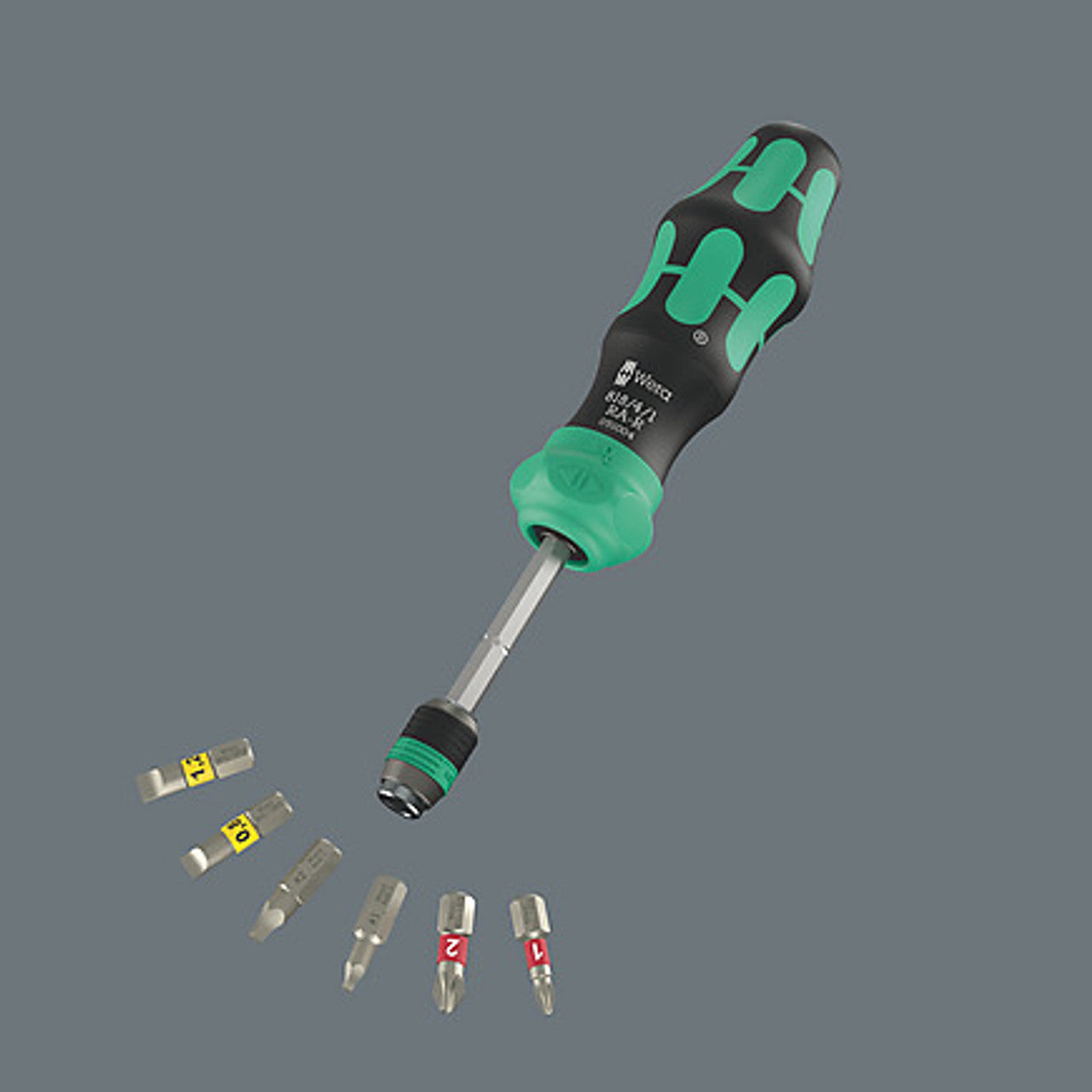 Wera Tools 6 Bit Multi-Driver Set with Pouch - 9 Piece