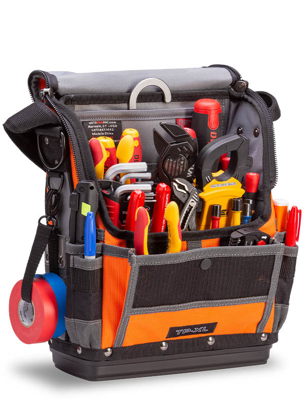 Veto Pro Pac, TP-XLHI VIZ ORANGE Pochette à outils 10330