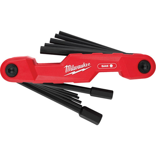 Milwaukee 48-22-2180, 11-Key Electrician's Folding Hex Key Set - SAE