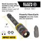 Klein Tools 7-in-1 Impact Flip Socket with Handle, Hex Impact Socket Set Model # 32900R