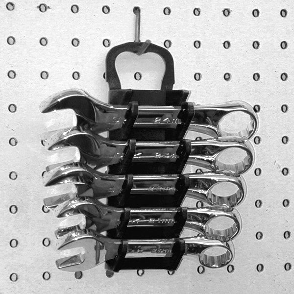 Ernst, 5077 11 Tool GRIPPER Stubby Wrench Organizer - Black